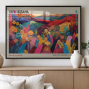 Yayoi Kusama Wall Art Canvas Print, Abstract Art, Large