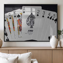 Poker Wall Art - Playing Cards Canvas Wall Art Print - Ace by MyGreatCanvas | Canvas Wall Art Prints | Photo Prints & Wall Decor