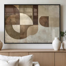 Wabi Sabi Geometric Wall Art | Abstract Modern Minimalist