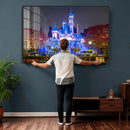 Disney Castle Wall Art Canvas Print – Magical Fairytale