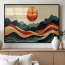 Mountain Triptych Wall Art Canvas Print – Western Nature