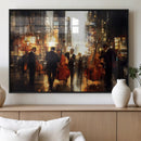 Abstract Jazz Art Wall Art Canvas Print – Colorful Musical