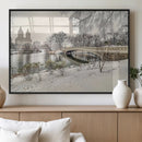 The Bow Bridge in Central Park Canvas, The Bow Bridge Canvas by MyGreatCanvas | Canvas Wall Art Prints | Photo Prints & Wall Decor