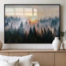 Abstract Forest Wall Art - Serene Nature Canvas Print with by MyGreatCanvas | Canvas Wall Art Prints | Photo Prints & Wall Decor