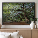 Historic Tree Wall Art – Framed Mossy Branch Canvas Artwork, by MyGreatCanvas | Canvas Wall Art Prints | Photo Prints & Wall Decor