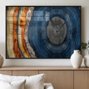 Abstract Tree Rings Wall Art Canvas Print – Modern Wood by MyGreatCanvas | Canvas Wall Art Prints | Photo Prints & Wall Decor