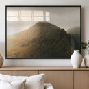 Mountain Wall Art – Framed Sunset Landscape Canvas Artwork, by MyGreatCanvas | Canvas Wall Art Prints | Photo Prints & Wall Decor