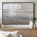 Ocean Waves Wall Art Canvas Print – Framed Coastal Shoreline by MyGreatCanvas | Canvas Wall Art Prints | Photo Prints & Wall Decor
