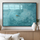 Fish Swarm Wall Art Canvas Print – Framed Marine Life Art by MyGreatCanvas | Canvas Wall Art Prints | Photo Prints & Wall Decor