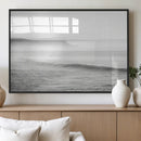 Black White Seascape Wall Art Canvas Print – Framed Ocean by MyGreatCanvas | Canvas Wall Art Prints | Photo Prints & Wall Decor