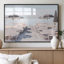 Minimalist Beach Wall Art Canvas Print – Framed Pastel Sand by MyGreatCanvas | Canvas Wall Art Prints | Photo Prints & Wall Decor