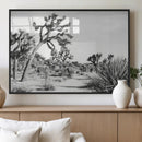 Joshua Tree Wall Art Canvas Print – Framed Desert Path Art by MyGreatCanvas | Canvas Wall Art Prints | Photo Prints & Wall Decor