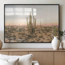 Desert Cactus Wall Art Canvas Print – Framed Desert Art by MyGreatCanvas | Canvas Wall Art Prints | Photo Prints & Wall Decor