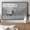 Elk Photography Wall Art Canvas Print, Framed Mountain by MyGreatCanvas | Canvas Wall Art Prints | Photo Prints & Wall Decor