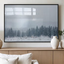 Winter Forest Wall Art Canvas Print – Framed Snowy Landscape by MyGreatCanvas | Canvas Wall Art Prints | Photo Prints & Wall Decor