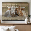 Cow Wall Art Canvas Print – Framed Rustic Animal Decor with by MyGreatCanvas | Canvas Wall Art Prints | Photo Prints & Wall Decor