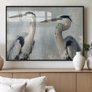 Bird Canvas Decor Wall Art Canvas Print – Framed Coastal