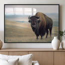 Bison Wall Art Canvas Print – Framed Buffalo Canvas Picture by MyGreatCanvas | Canvas Wall Art Prints | Photo Prints & Wall Decor