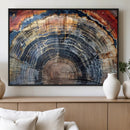 Tree Rings Wall Art Canvas Print – Framed Wood Art Picture by MyGreatCanvas | Canvas Wall Art Prints | Photo Prints & Wall Decor