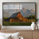 Rustic Barn Wall Art Canvas Print – Framed Western Landscape by MyGreatCanvas | Canvas Wall Art Prints | Photo Prints & Wall Decor