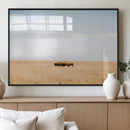 Bison Grassland Wall Art – Framed Minimal Nature Canvas by MyGreatCanvas | Canvas Wall Art Prints | Photo Prints & Wall Decor