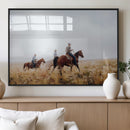 Western Cowboys Wall Art Canvas Print – Framed Rustic by MyGreatCanvas | Canvas Wall Art Prints | Photo Prints & Wall Decor