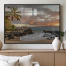 Tropical Beach Wall Art Canvas Print, Vibrant Hawaiian by MyGreatCanvas | Canvas Wall Art Prints | Photo Prints & Wall Decor