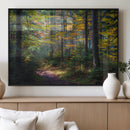 Autumn Forest Wall Art Canvas Print – Framed Fall Woodland by MyGreatCanvas | Canvas Wall Art Prints | Photo Prints & Wall Decor