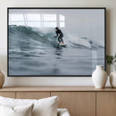 Surfer on Wave Wall Art Canvas Print – Framed Ocean by MyGreatCanvas | Canvas Wall Art Prints | Photo Prints & Wall Decor