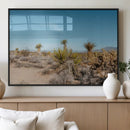 Joshua Tree Wall Art Canvas Print – Framed Desert Landscape