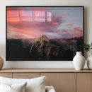 Half Dome Wall Art Canvas Print – Framed Yosemite National