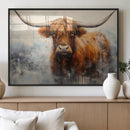 Scottish Highland Wall Art Canvas Print, Framed Longhorn Art by MyGreatCanvas | Canvas Wall Art Prints | Photo Prints & Wall Decor