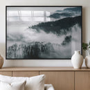 Foggy Forest Landscape Wall Art Canvas Print – Misty by MyGreatCanvas | Canvas Wall Art Prints | Photo Prints & Wall Decor