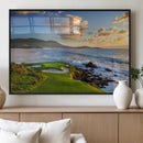Pebble Beach Golf Links Wall Art Canvas Print – Iconic by MyGreatCanvas | Canvas Wall Art Prints | Photo Prints & Wall Decor