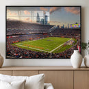 Chicago Bears Soldiers Field Wall Art Canvas Print – Framed