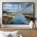 Marshland Wall Art Canvas Print – Serene Water Reflection by MyGreatCanvas | Canvas Wall Art Prints | Photo Prints & Wall Decor