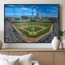 Wrigley Field Baseball Stadium Canvas Wall Art – Packed by MyGreatCanvas | Canvas Wall Art Prints | Photo Prints & Wall Decor