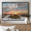 Sunset Beach Wall Art Print – Coastal Canvas Ocean Landscape by MyGreatCanvas | Canvas Wall Art Prints | Photo Prints & Wall Decor