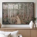 Forest Dirt Road Wall Art Canvas Print, Scenic Woodland by MyGreatCanvas | Canvas Wall Art Prints | Photo Prints & Wall Decor