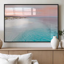 Serene Pastel Beach Wall Art Canvas Print, Tranquil Coastal by MyGreatCanvas | Canvas Wall Art Prints | Photo Prints & Wall Decor