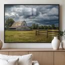Rustic Stormy Barn Wall Art Canvas Print, Moody Country Farm by MyGreatCanvas | Canvas Wall Art Prints | Photo Prints & Wall Decor