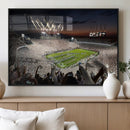 Epic Night Football Stadium Wall Art Canvas Print, Fireworks by MyGreatCanvas | Canvas Wall Art Prints | Photo Prints & Wall Decor