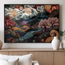 Whimsical Abstract Landscape Wall Art Canvas Print, Colorful by MyGreatCanvas | Canvas Wall Art Prints | Photo Prints & Wall Decor