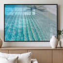 Tropical Ocean Beach Wall Art Canvas Print – Aerial Coastal by MyGreatCanvas | Canvas Wall Art Prints | Photo Prints & Wall Decor