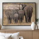Wild Elephant Wall Art Canvas Print by MyGreatCanvas | Canvas Wall Art Prints | Photo Prints & Wall Decor