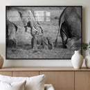 Wild Elephant Wall Art Canvas Print by MyGreatCanvas | Canvas Wall Art Prints | Photo Prints & Wall Decor