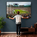 Green Bay Packers Stadium Wall Art Canvas Print, Lambeau by MyGreatCanvas | Canvas Wall Art Prints | Photo Prints & Wall Decor