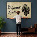Original Landlords Wall Art Canvas Print, Native American by MyGreatCanvas | Canvas Wall Art Prints | Photo Prints & Wall Decor