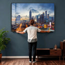 Atlanta Skyline Wall Art Canvas Print, Atlanta Downtown by MyGreatCanvas | Canvas Wall Art Prints | Photo Prints & Wall Decor