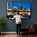 Austin Skyline Wall Art Canvas Print, Austin Downtown Night by MyGreatCanvas | Canvas Wall Art Prints | Photo Prints & Wall Decor
